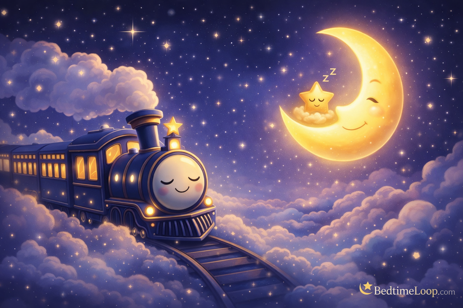 bedtime stories for kids - magical train