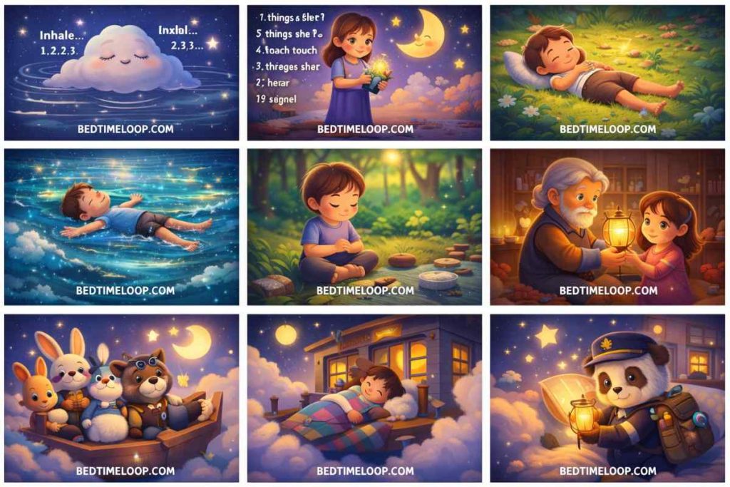Calming Bedtime Stories for Kids with Anxiety